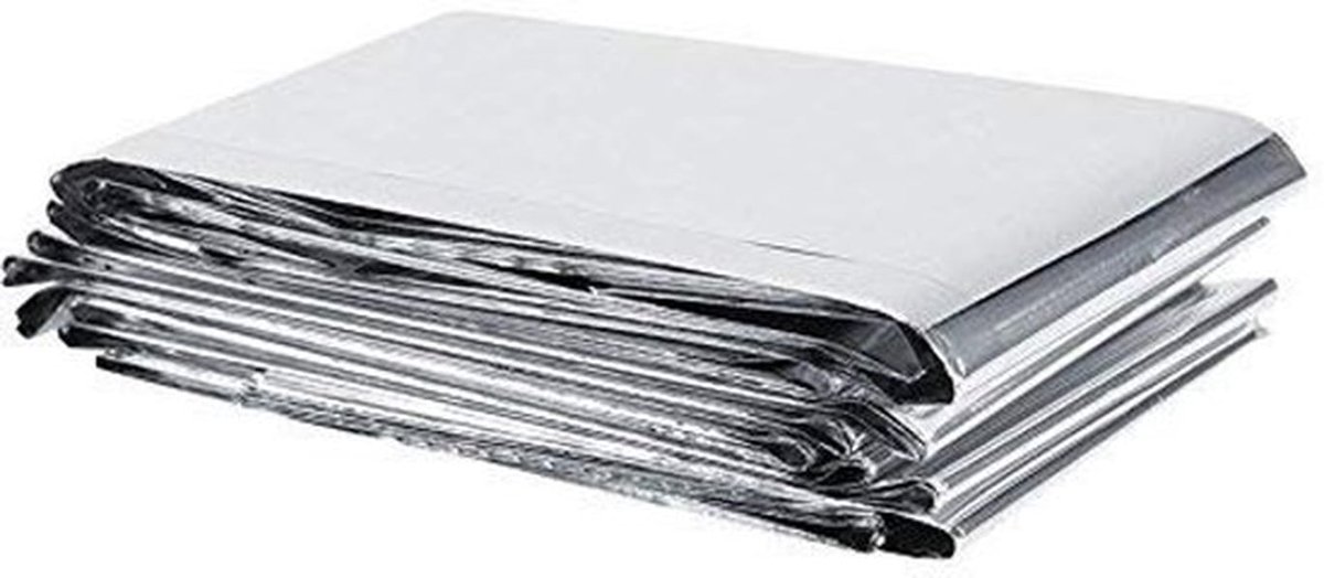 Reflecterende Folie 210x120cm - Dubbelzijdig - Lichtreflecterend - Groei Versterkend - Ongedierteafstotend - PETP Materiaal