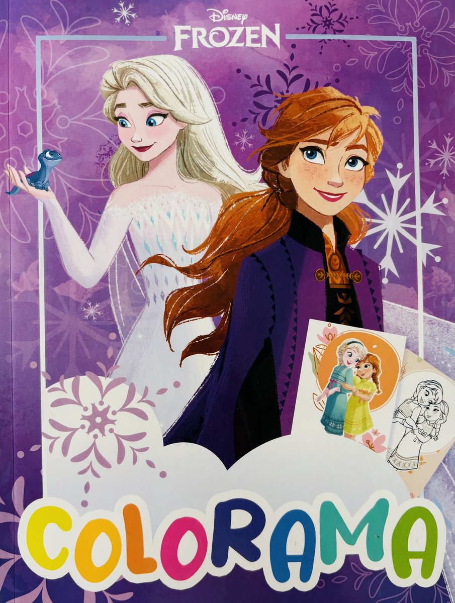 Disney Frozen Kleurboek A4 voor Kinderen – 48 Pagina’s met Kleurplaten – Elsa, Anna & Olaf
