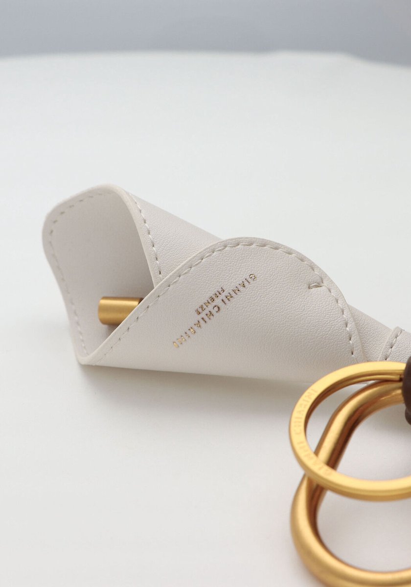Gianni Chiarini Charm Calla Bag charms Dames - Gebroken wit - Maat ONESIZE