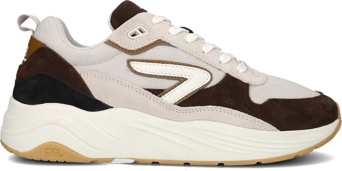 HUB GLIDE Lt Bone/Off White/Dark Coffee