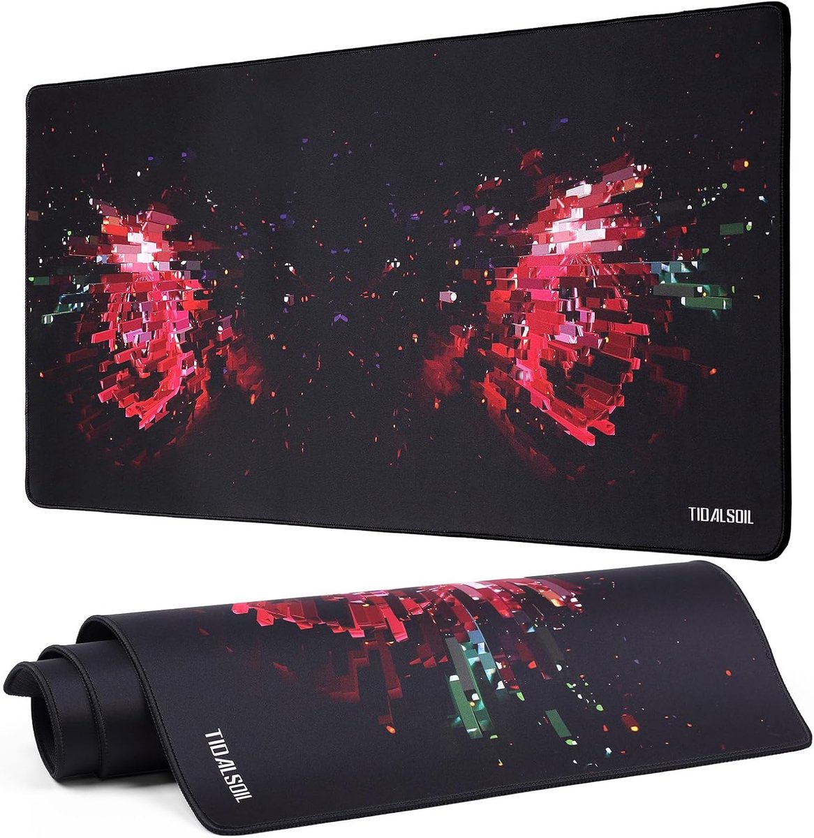 SnelShoppen - Gaming Muismat 900 x 400 mm - Waterdicht, Antislip Rubber Desk Pad voor Verbeterde Nauwkeurigheid - Ideaal voor Gamen, Werken en Studere
