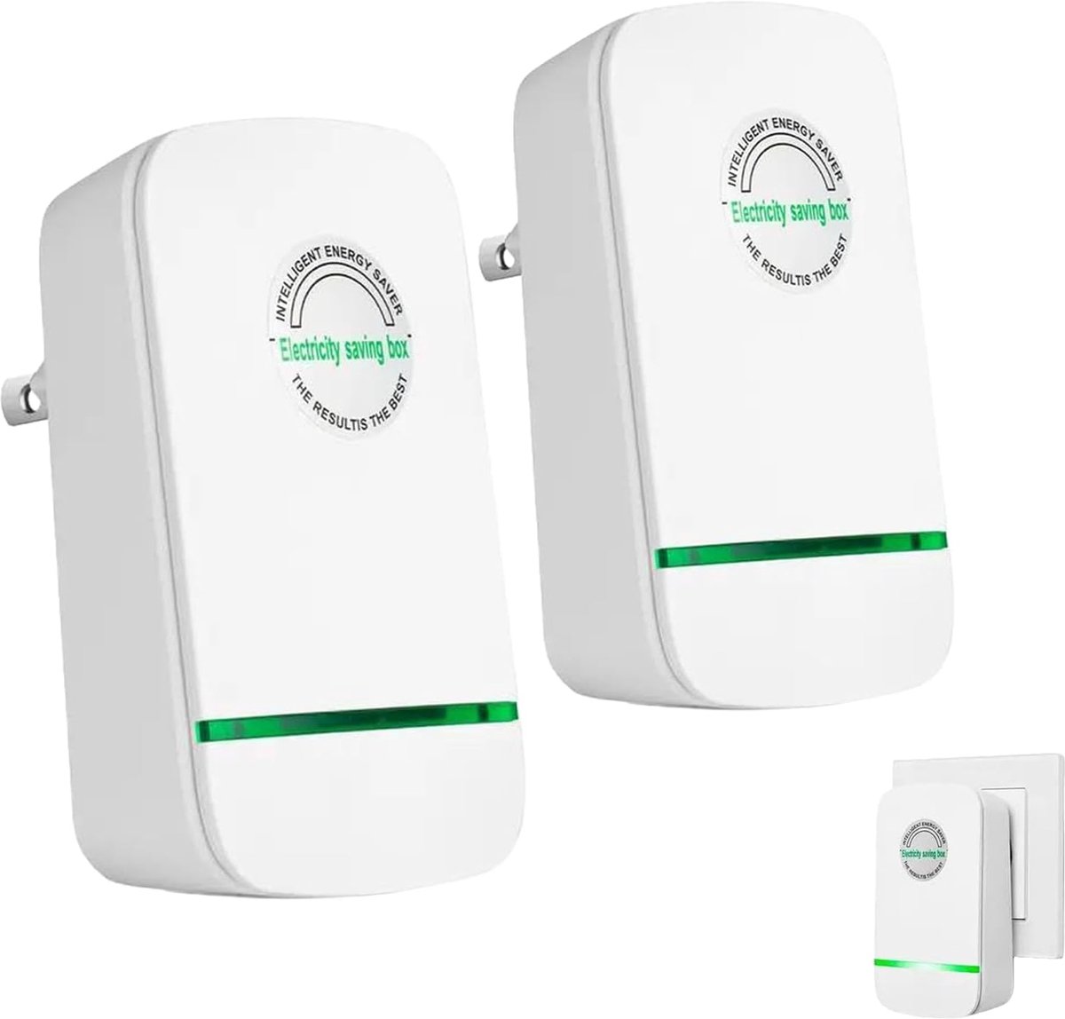 Een nieuw type universeel energiebesparend apparaat dat de elektriciteitsrekening verlaagt; een 'plug-and-play'-arbeidsfactorcorrector die geschikt is voor woningen en kantoren.