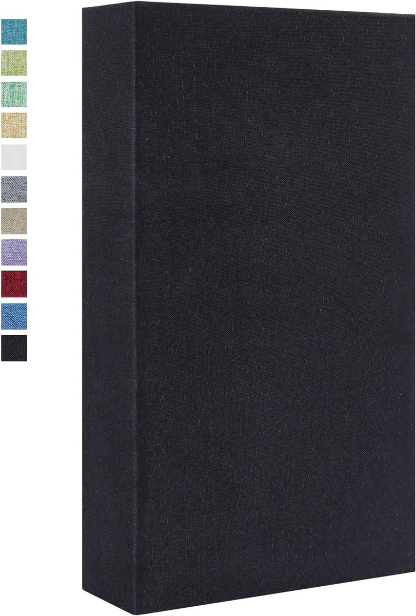 SnelShoppen - Fotoalbum 10x15 cm met 300 Pockets, Linnen Cover, Geschikt voor Horizontale en Verticale Foto's, Perfect voor Bruiloften, Kinderen en Fa