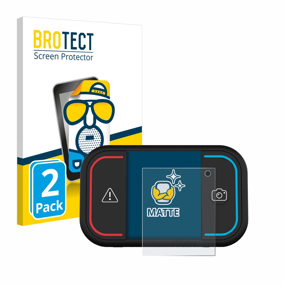 BROTECT - Screenprotector voor Saphe Drive Mini - Folie Beschermfolie matte 2 Stuks