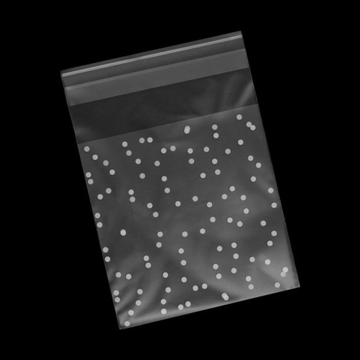 100 stuks transparante snackzakken, zelfsluitende glazen zakken, snoepzakken, transparante matte plastic zakken voor het bakken van koekjes, snoep, snacks, sieraden, chocolade (7x7cm)