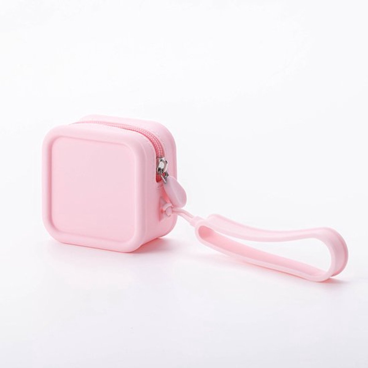 Siliconen beschermhoes voor oplader, volledig dekkende siliconen hoes voor laptopladers - roze