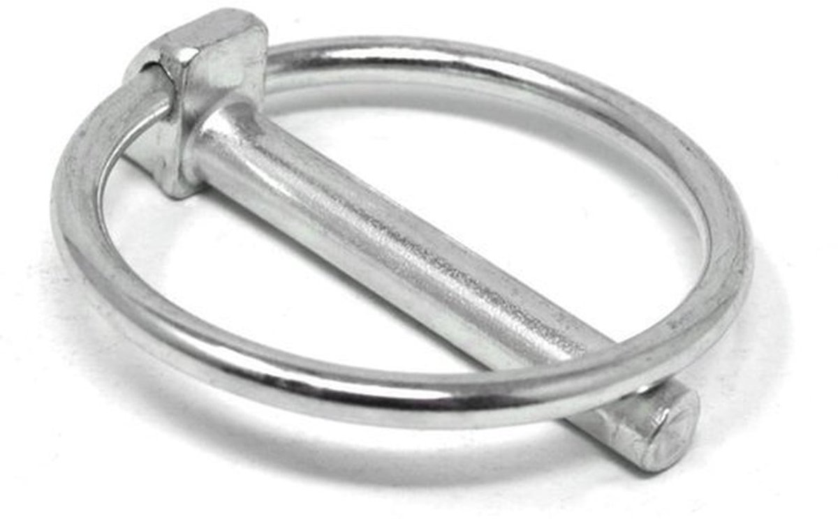 4x Standaard Klapsplinten 6,0x42 mm Galvanisch Verzinkt