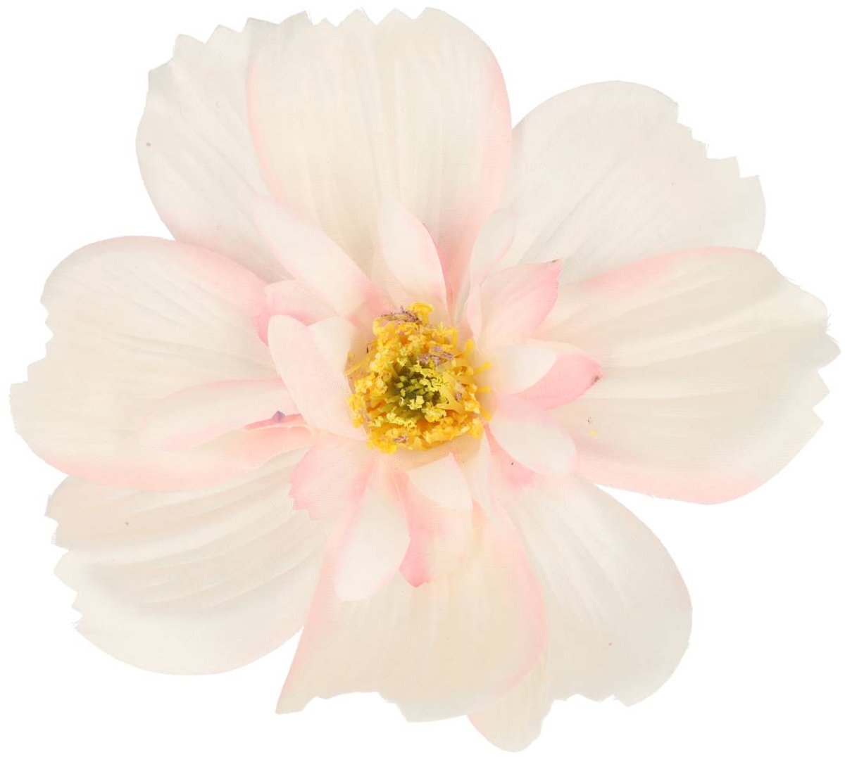 Haarsoires Haarspeld Duckklem 12cm – Haarbloem - Lichtroze - Sterke Haarclip voor Styling & Dagelijks Gebruik - Hair Clip - Decoratieve Haaraccessoire