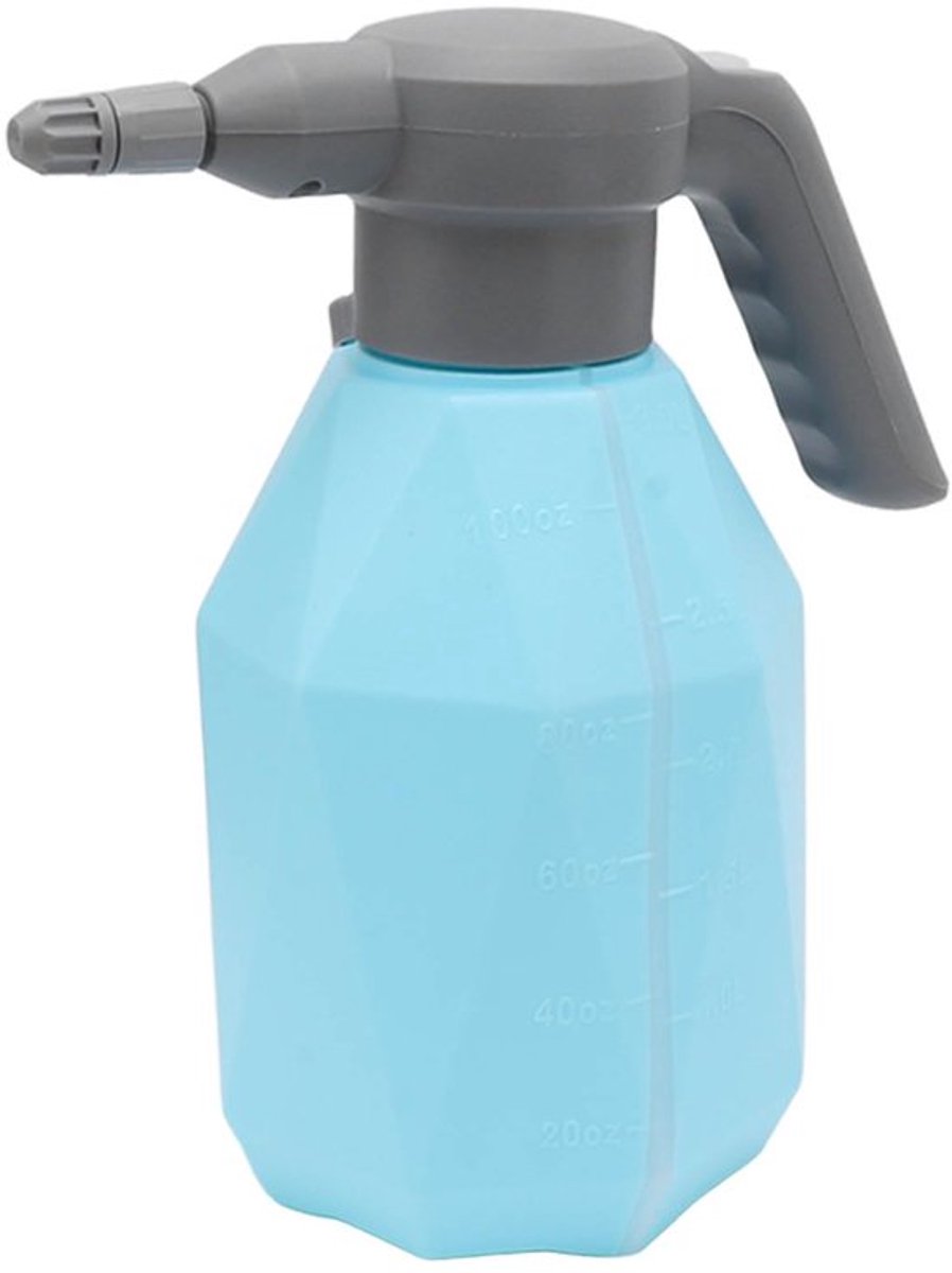 Elektrische Spuitfles, 3L Capaciteit Automatische Tuinspuiter, Draagbare Oplaadbare Accu Aangedreven Elektrische Spuiter met 2000mAh Accu, voor Tuin Bemesting (Blauw)
