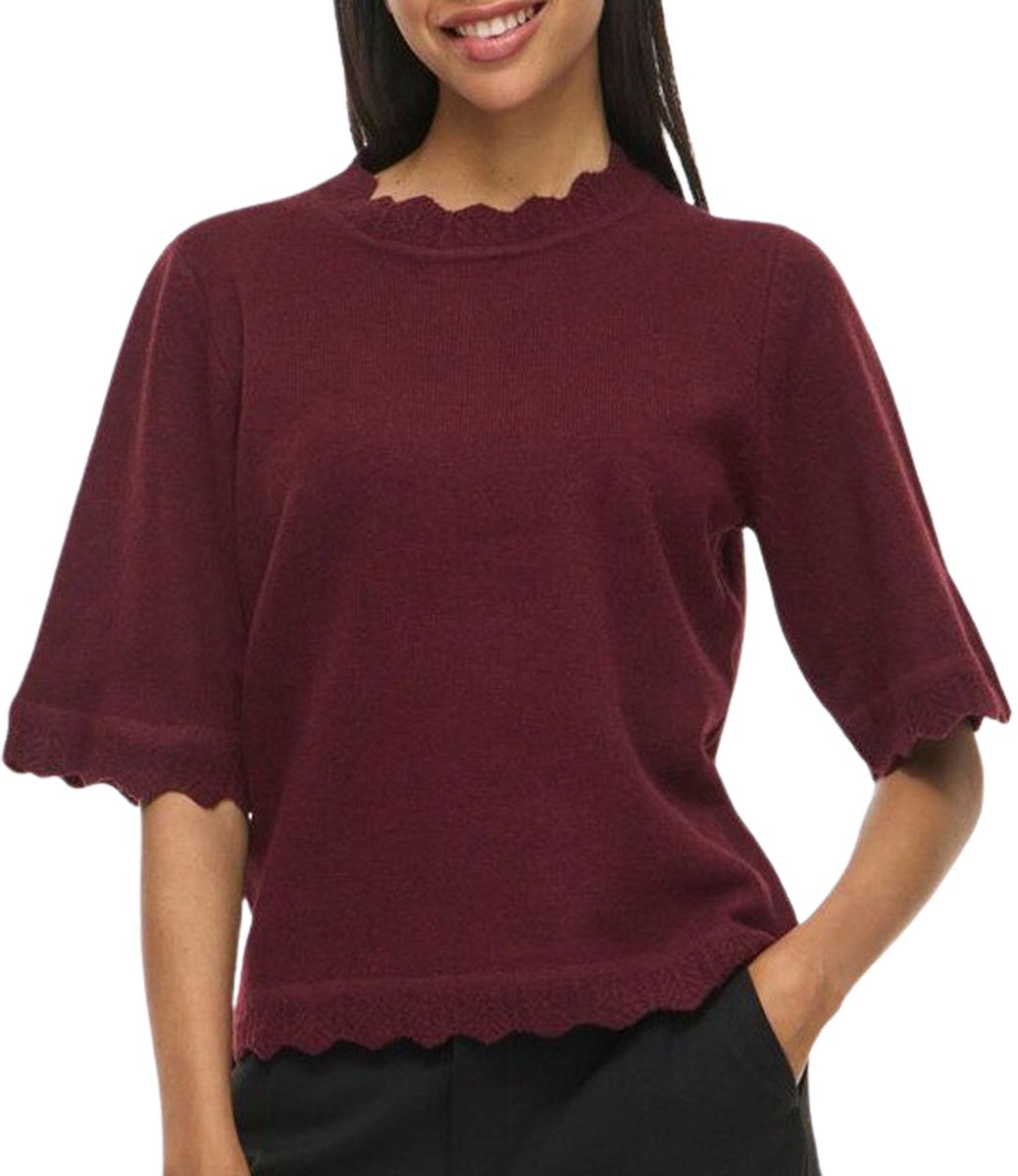 Vila Nikolina 2/4 Knit Shirt Dames - Maat M