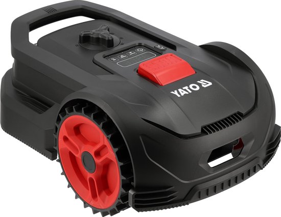 YATO Professionele Robotmaaier - Tot 300 m² - 20V Li-Ion (2 Ah) - Zwevend Maaidek - Regensensor & Diefstalbeveiliging - Inclusief 100 m Begrenzingskabel van Yato — afbeelding 2