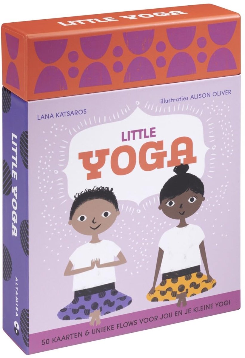 SnelShoppen - Little Yoga Kaartenset voor Kinderen - 50 Yoga Kaarten met Unieke Flow, Geschikt voor Thuis en Op School, Ideaal voor Kinderyoga en Onts