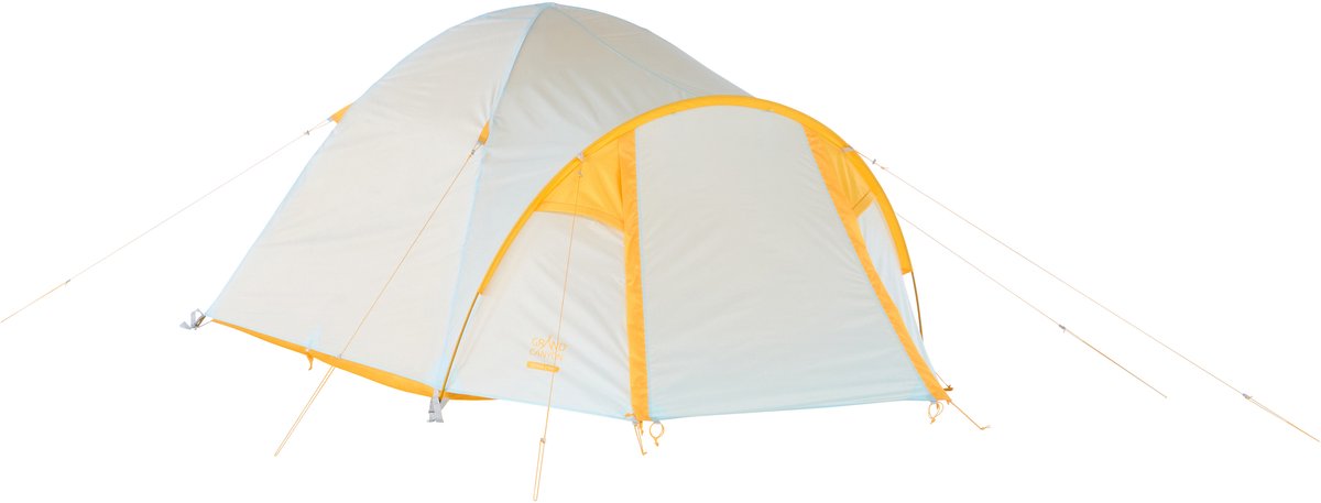 GRAND CANYON Zelt Topeka 2 PRO Trekkingzelt für 2 Personen – leichtes Kuppelzelt mit GrandFlow-Belüftung, Apsis und Aluminiumgestänge