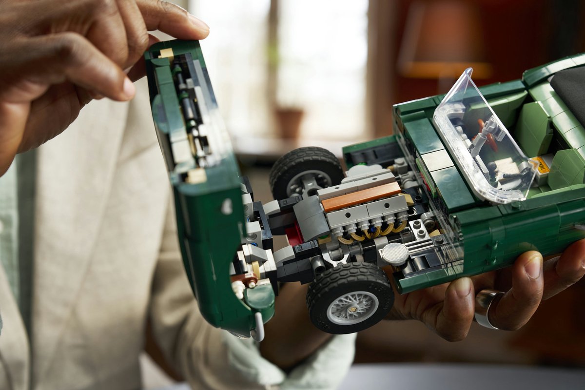 LEGO Icons Jaguar E-Type - Klassieke Sportwagen Auto - 11381 — cadeau in Spellen & Speelgoed - foto 4