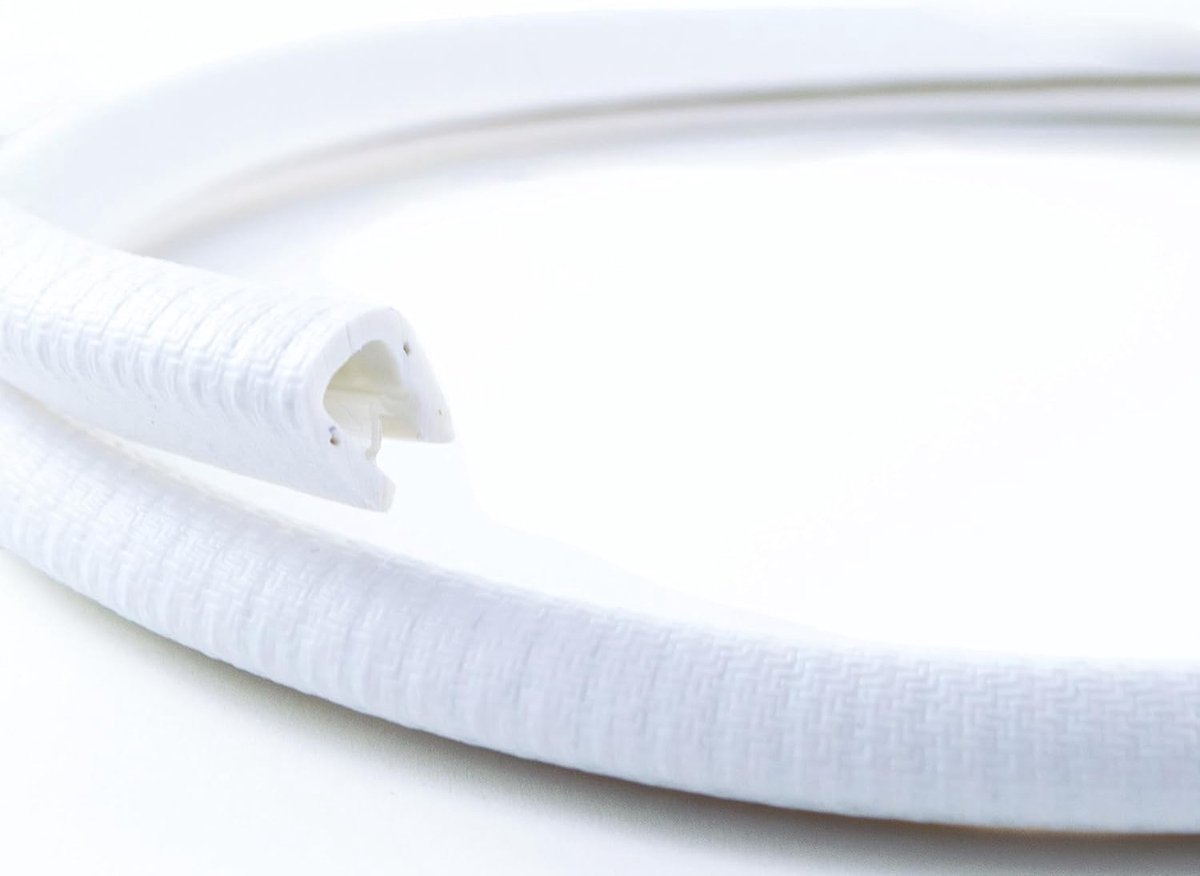 SnelShoppen - Tochtstrip KSD2102 - Rubber Afdichting voor Randbescherming - 4 Maten vanaf €5,56/M - Ideaal voor Deur, Raam, Keuken en Tuin