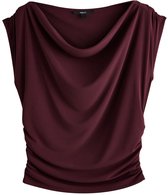 Next - Dames - groen - Mouwloze gedrapeerde top - Rood