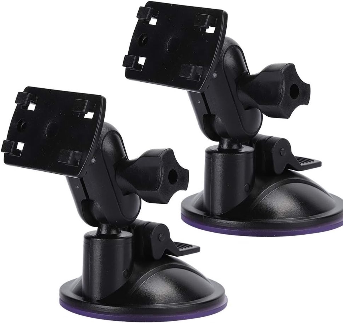 SnelShoppen - 360 Graden Verstelbare Vacuum Suction Cup Dash Cam Houder, Universele Dashcamera Achteruitkijkspiegel Bevestiging Kit voor de Meeste Das