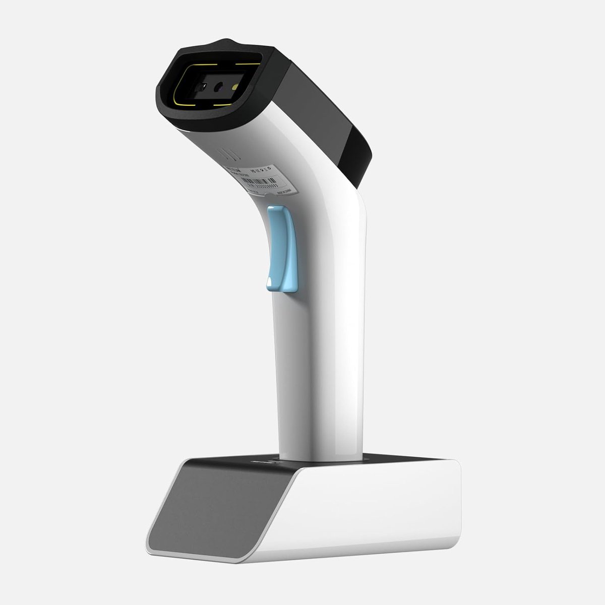 SnelShoppen - Draadloze Hybrid RFID 2D Barcode Scanner, UHF RFID Tags Reader, 1D/2D QR Barcode Scanner, Bluetooth Verbinding voor Retail en Gastvrijhe