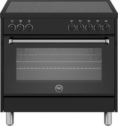 Bertazzoni MPL95I1ENNE Inductie Fornuis 90 cm Zwart | 5 Kookzones | 117L Multifunctionele Oven | Energieklasse A