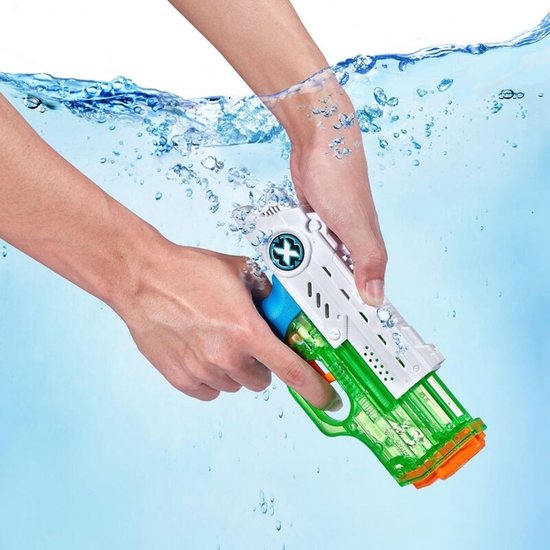 Zuru waterpistool X-Shot Fast Fill Nano Blaster 100 ml oranje.