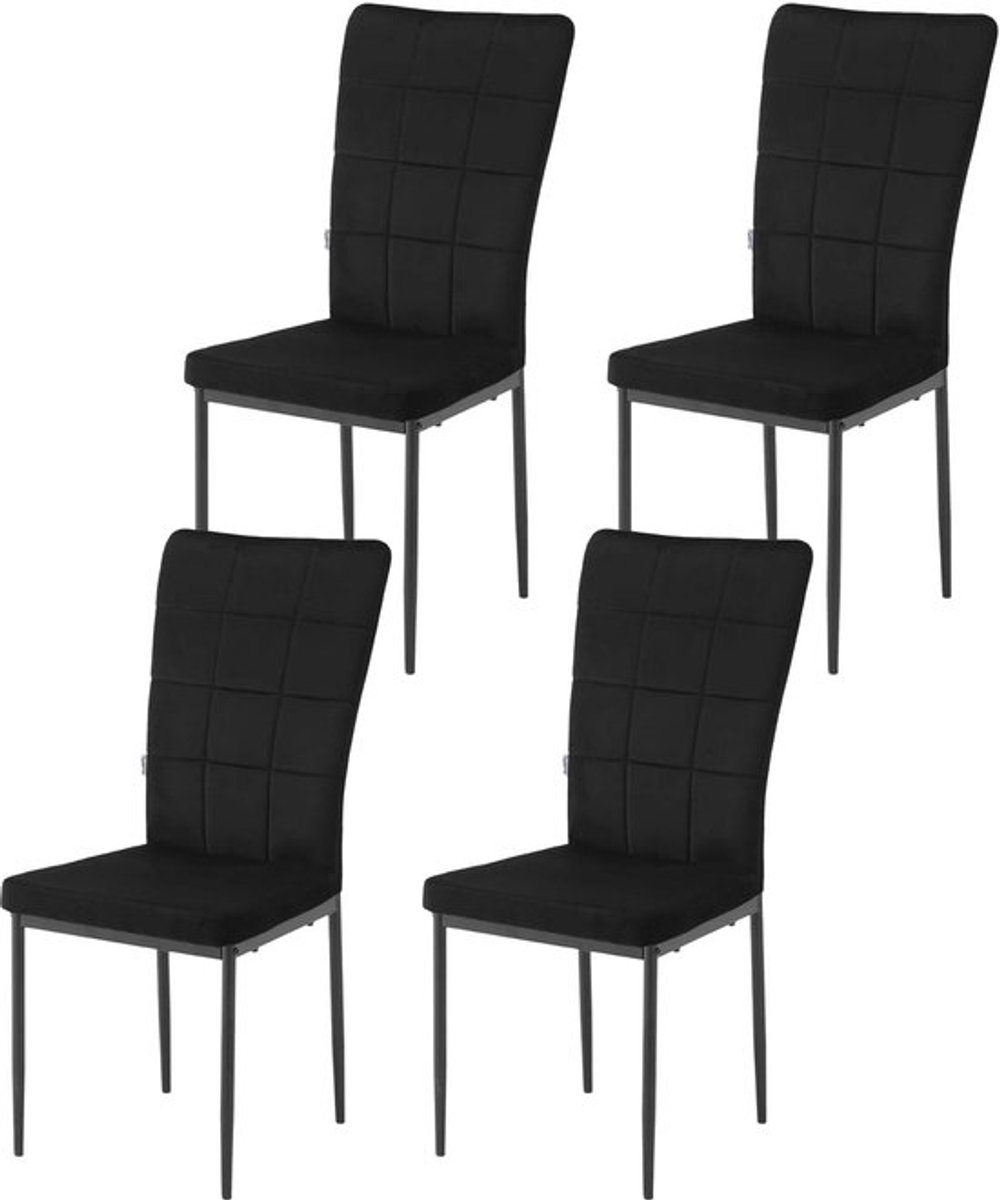 Eetkamerstoelen - Set Moderne Eetkamerstoel - Eetstoel - Tuinstoelen - Gevoerde Stoelen me