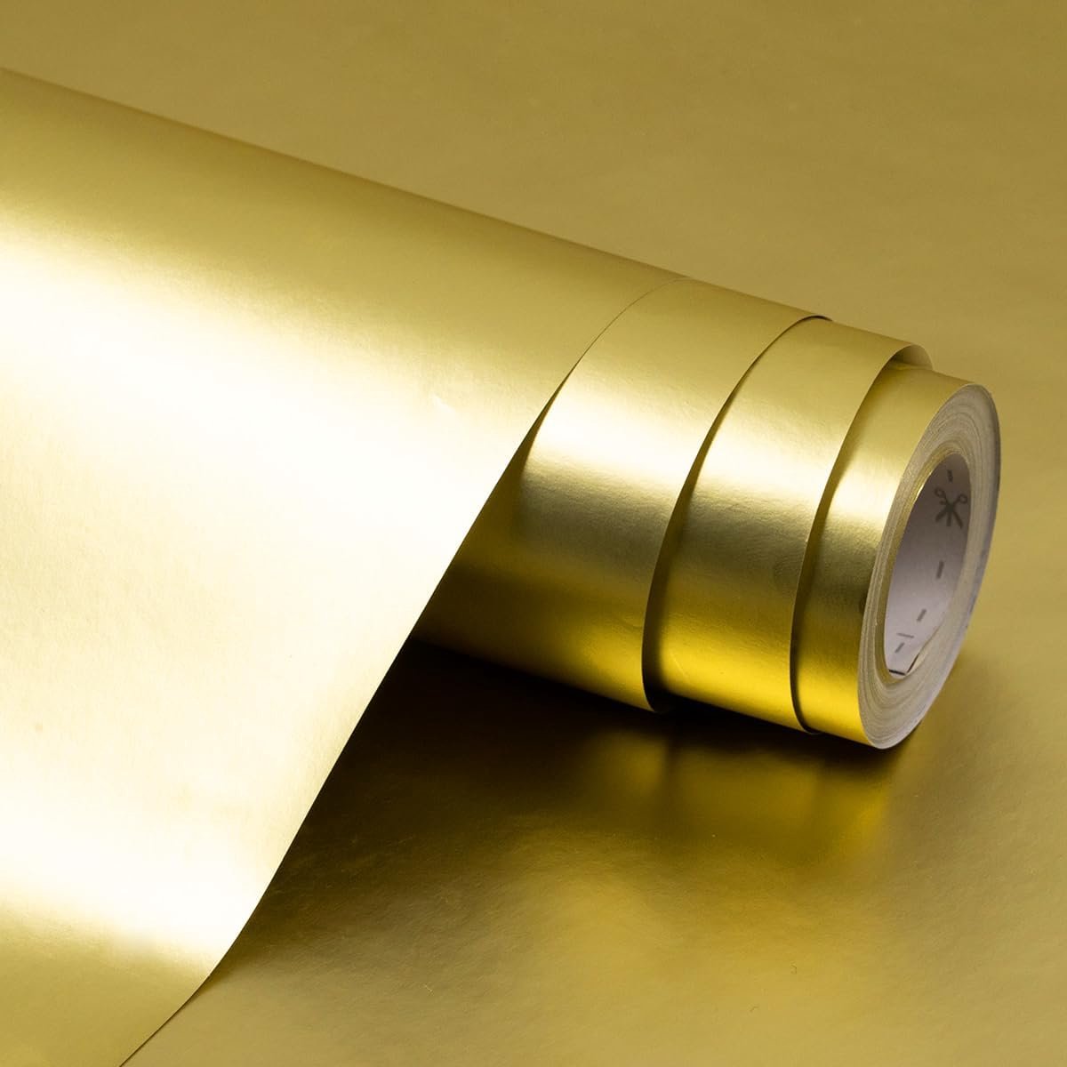 SnelShoppen - Goud Mat Cadeaupapier Rol 43cm x 12m - Effen Kleur Verjaardags Inpakpapier voor Bruiloft, Valentijnsdag, Verjaardag, Feest, Festival Dec
