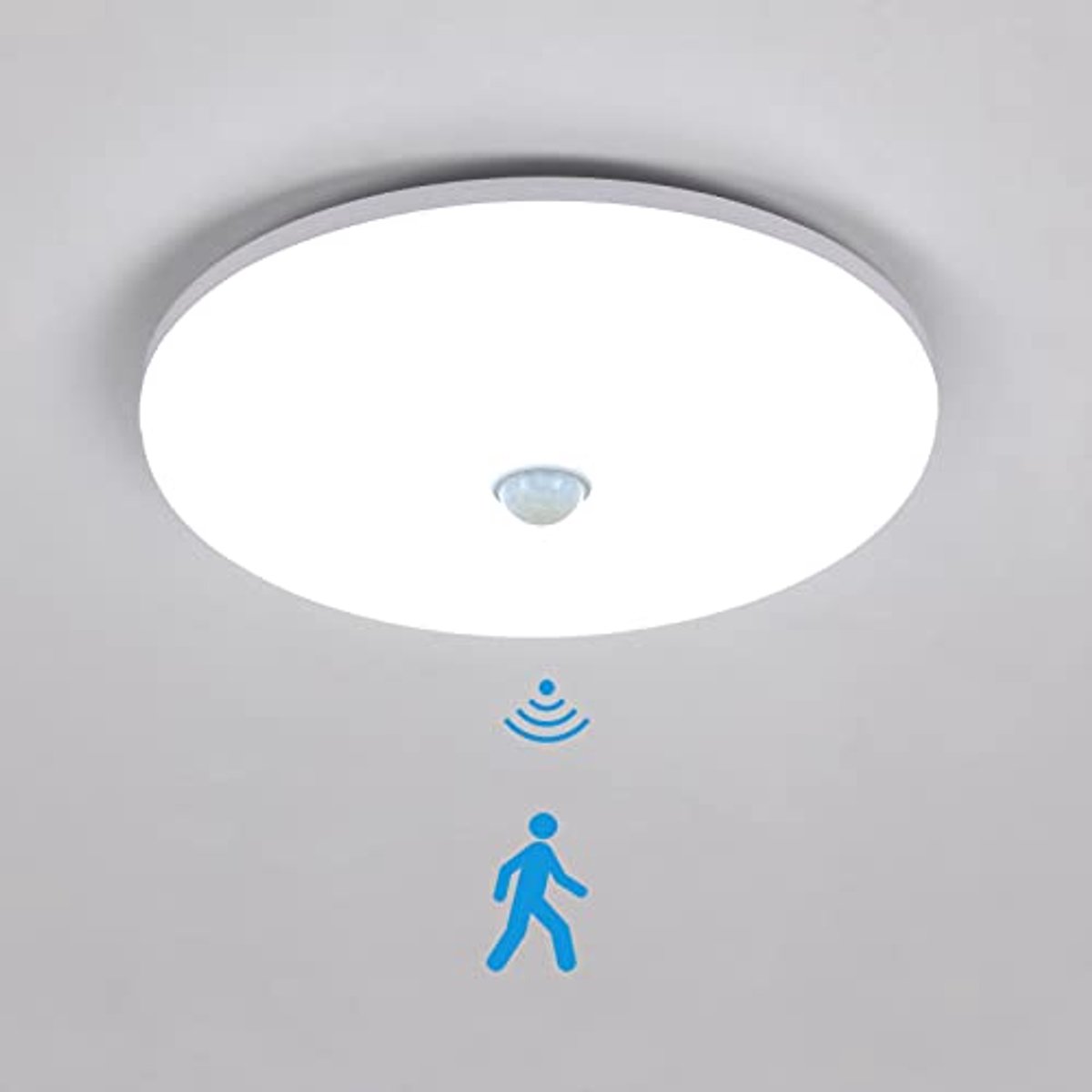 Riserva LED Plafondlamp Rond - 36W - 4050 lm - 6500K Koud Wit - Ø23 cm - Witte Plafondlamp voor Woonkamer, Slaapkamer, Keuken en Eetkamer
