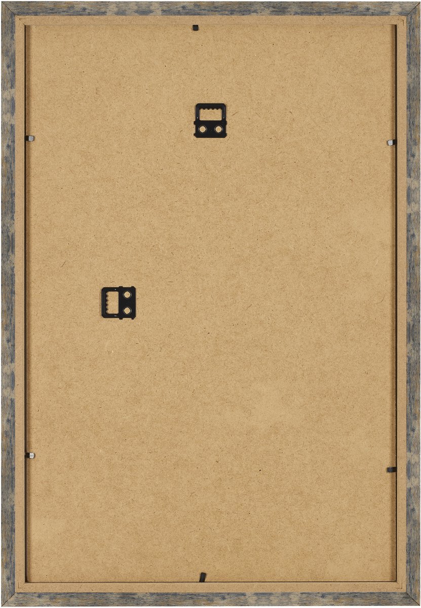 Fotolijst 50x75 cm - MDF - Blauw Goud Gemeleerd - Benno