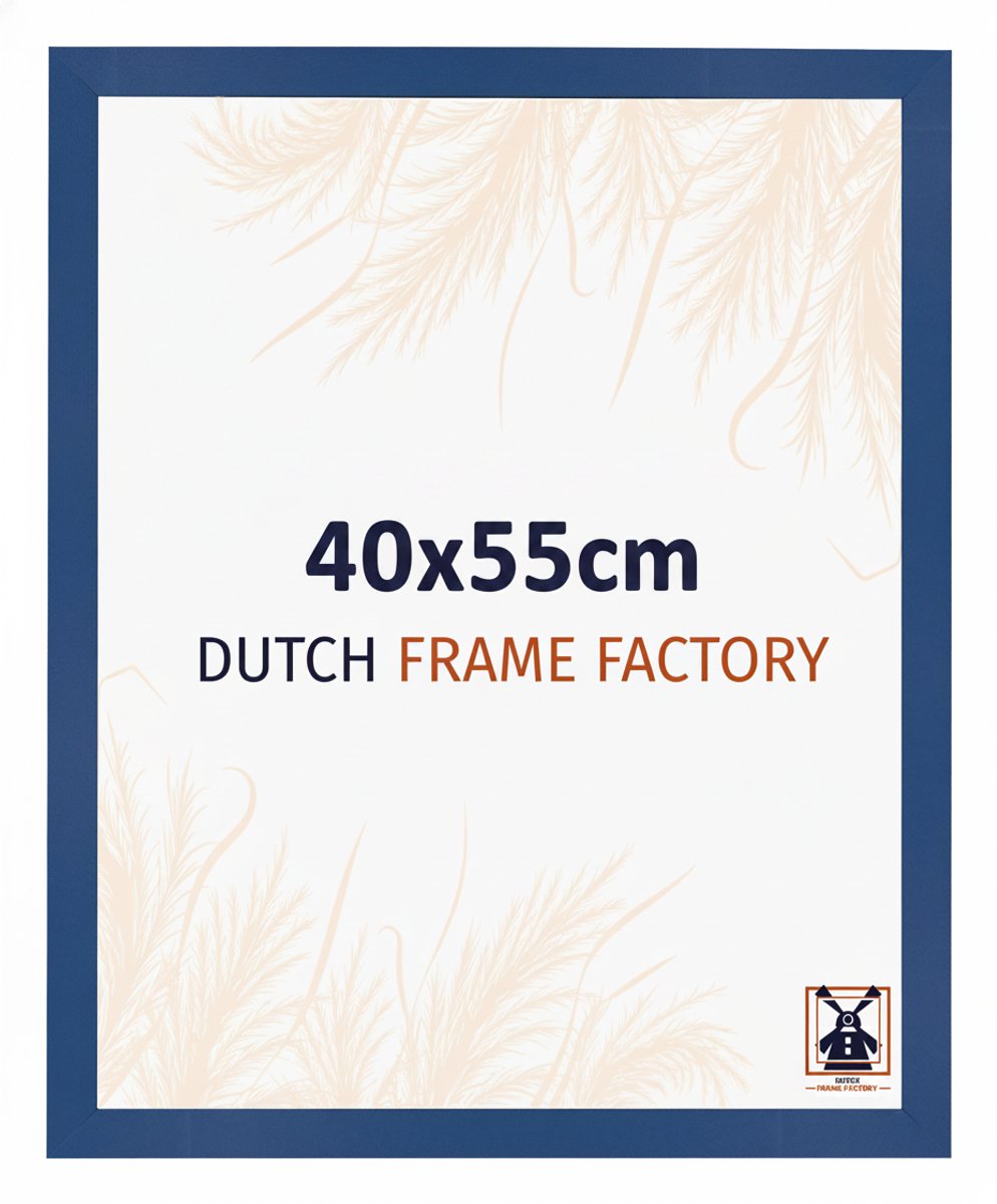 Fotolijst 40x55 cm - MDF - Donkerblauw - Benno