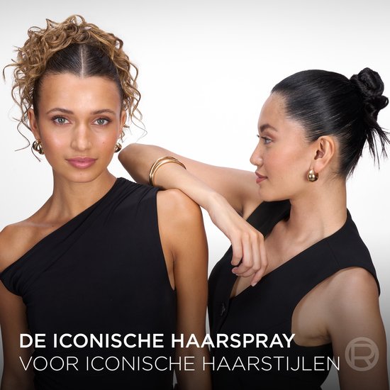 L'Oréal Paris Elnett Satin - Sterke Fixatie Haarlak - natuurlijke look en een zijdezacht gevoel - 400ml