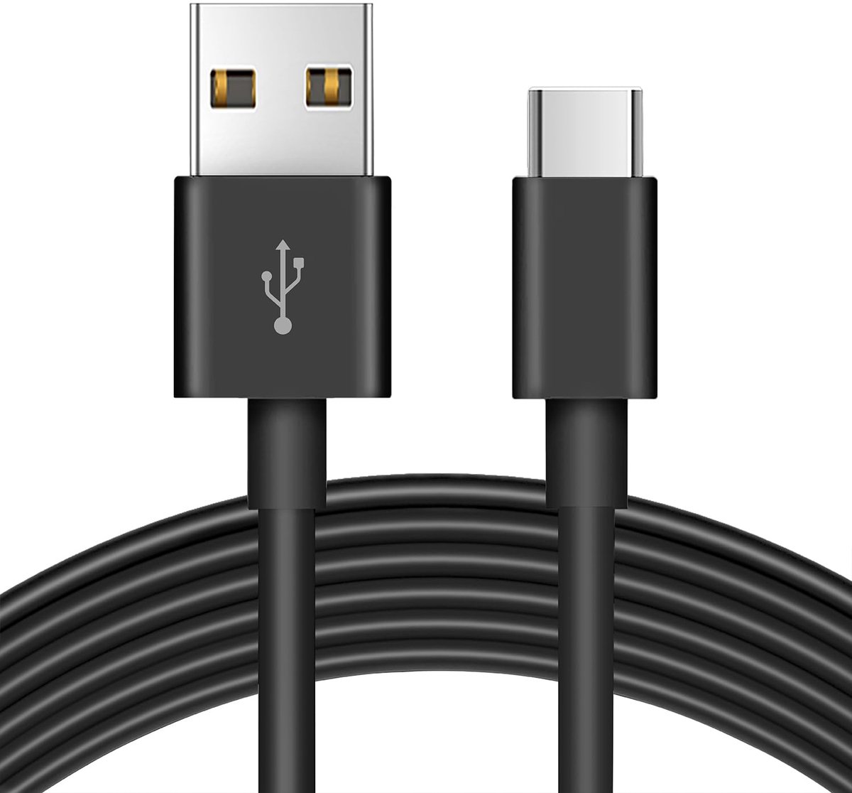 SnelShoppen - 3M USB C Kabel - Duurzame USB A naar USB C Opladen en Datasynchronisatie Snoer - Stroomverlengkabel voor Telefoons, Tablets, Beveiliging