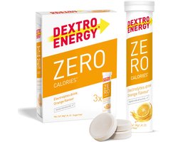Dextro Energy Zero Calories Orange - Elektrolyten Sportdrank - Suikervrij - Electrolytes Drink - 3 x 20 tabletten (30 Liter)