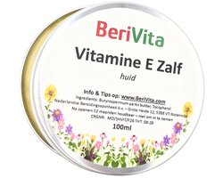 Vitamine E Zalf 100ml - Shea Butter met Pure Vitamine E Olie, Tocoferol - Alle Huidtypen