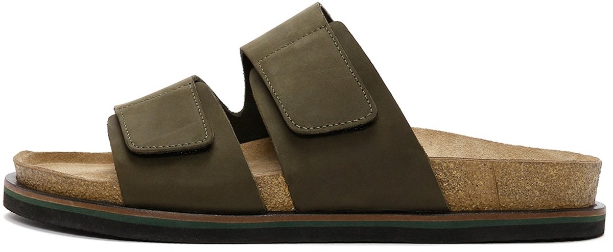 DERIMOD Muiltjes Nubuck Leren Muiltjes