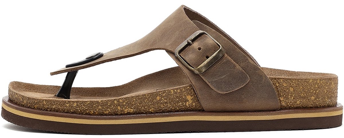 DERIMOD Muiltjes Nubuck Leren Muiltjes
