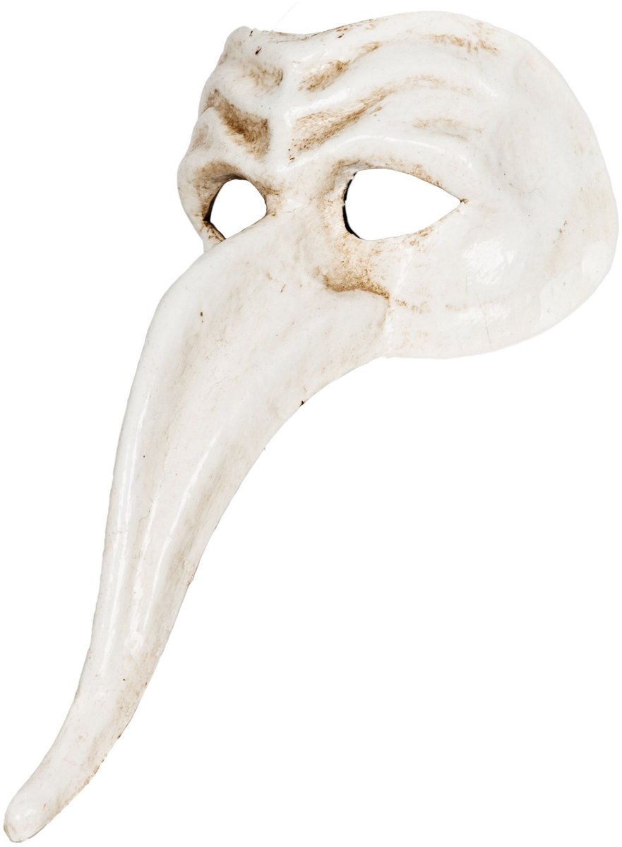 Zanni Bianco Venetiaanse Masker