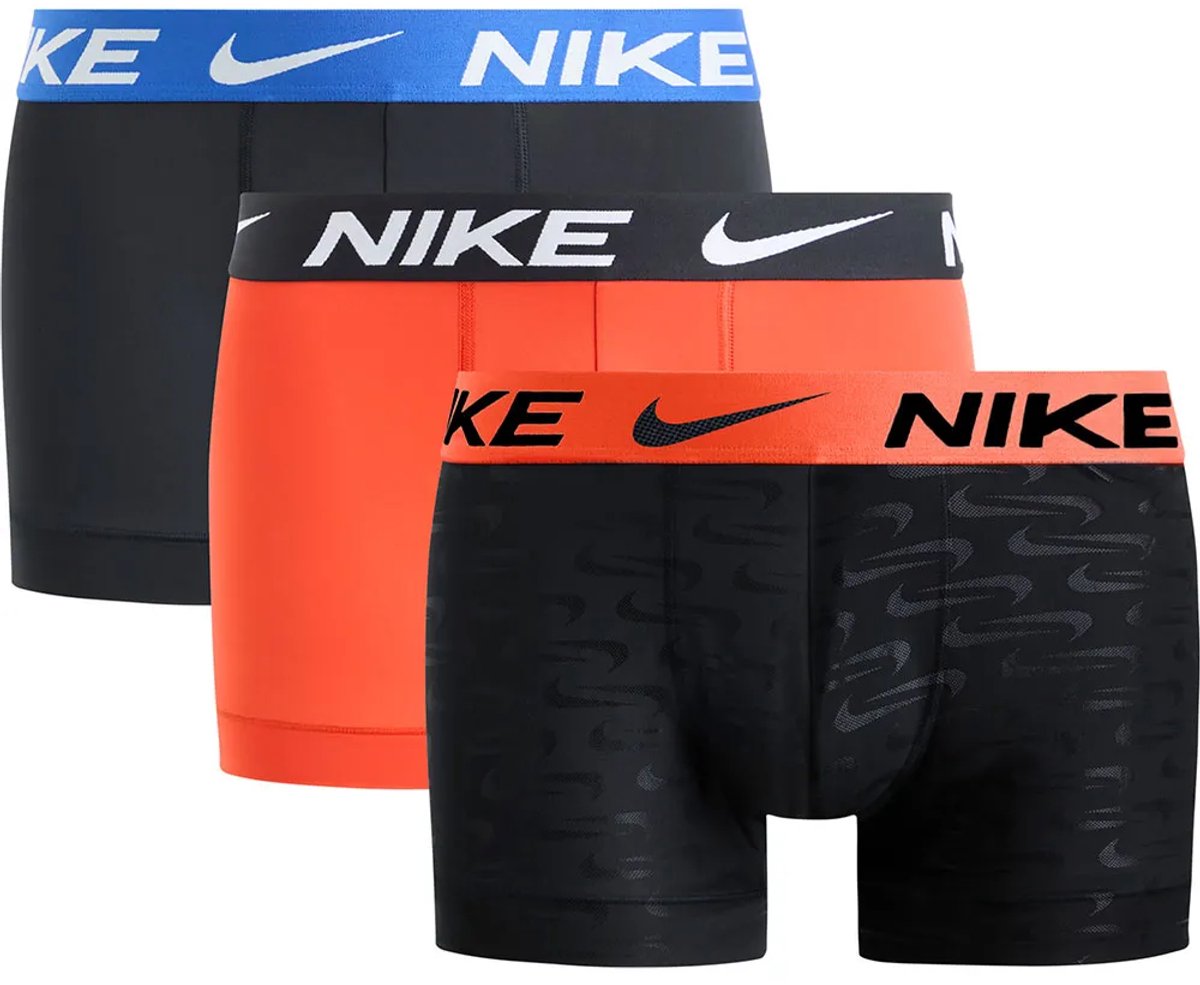 Nike 0000ke1156 Trunk Boxers 3 Eenheden Veelkleurig S Man