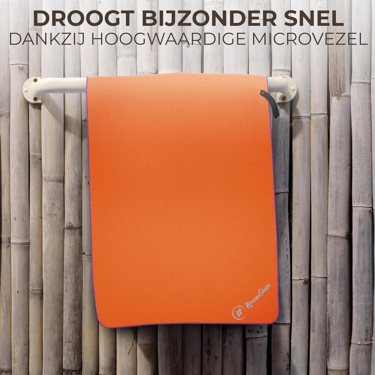 SnelShoppen - Microfiber Handdoek - 100% CO2 Neutraal - Sneldrogend en Lichtgewicht - Ideaal voor Reis, Strand, Yoga, Sauna - Verkrijgbaar in Diverse