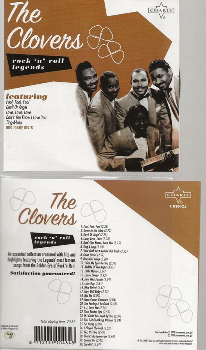 THE CLOVERS - ROCK N ROLL LEGENDS