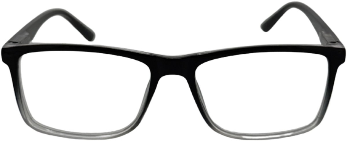 Leesbril Oslo Zwart Transparant +3.0