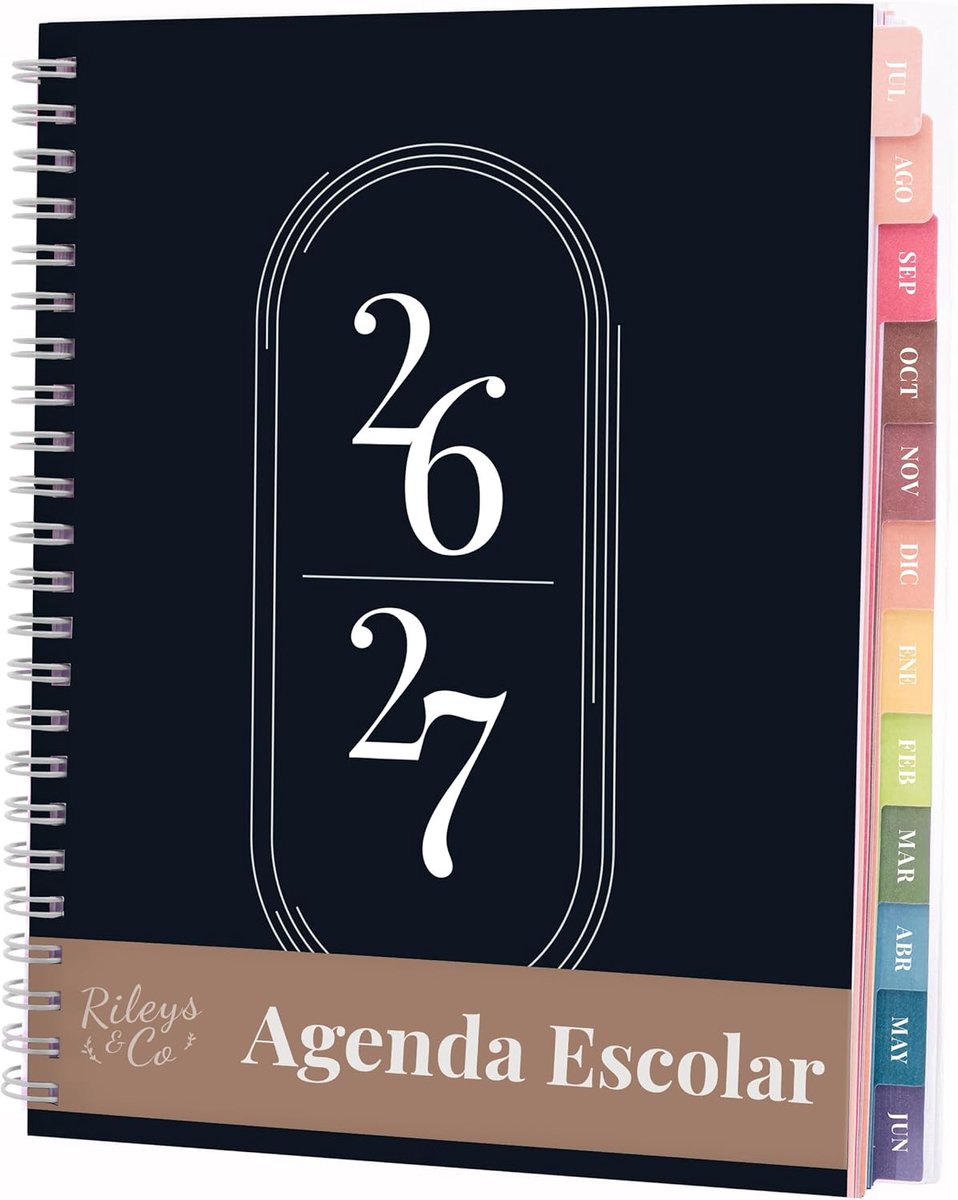 SnelShoppen - Academic Planner 2026-2027, Dagelijkse, Wekelijkse & Maandelijkse Planner, Juli 2026 - Juni 2027, Notitiepagina's voor Studenten, Dubbel