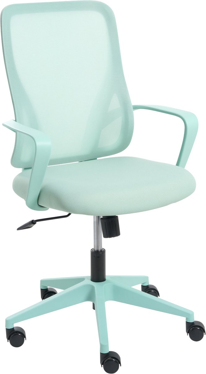 LUMA - Bureaustoel - Mintgroen - Mesh