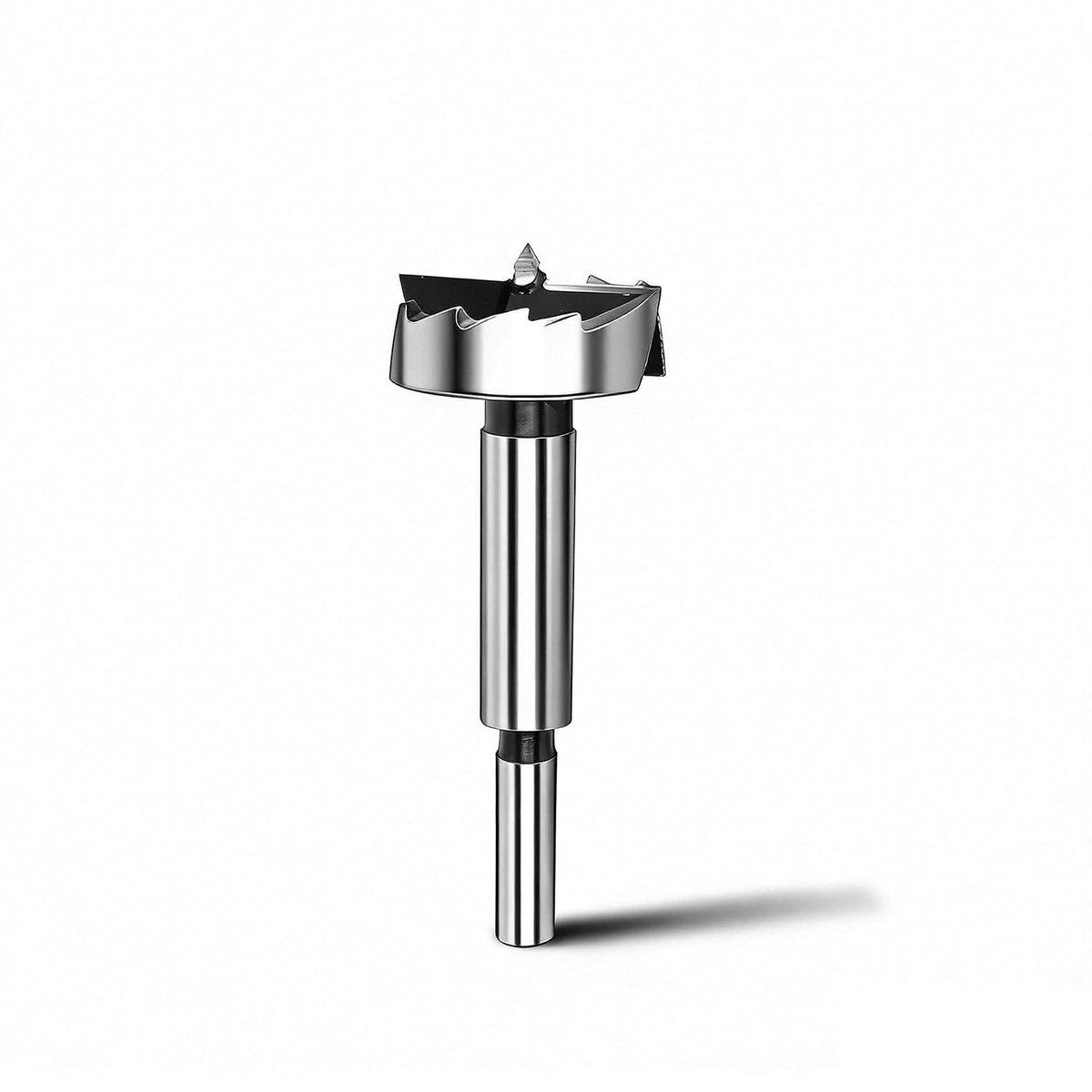 SnelShoppen - Forstner Boor 28mm Plat Vleugelboor, Houtboor met Ronde Schacht, Precisieboor voor Hard- en Zacht Hout, 90mm Lengte, Ideaal voor Houtbew