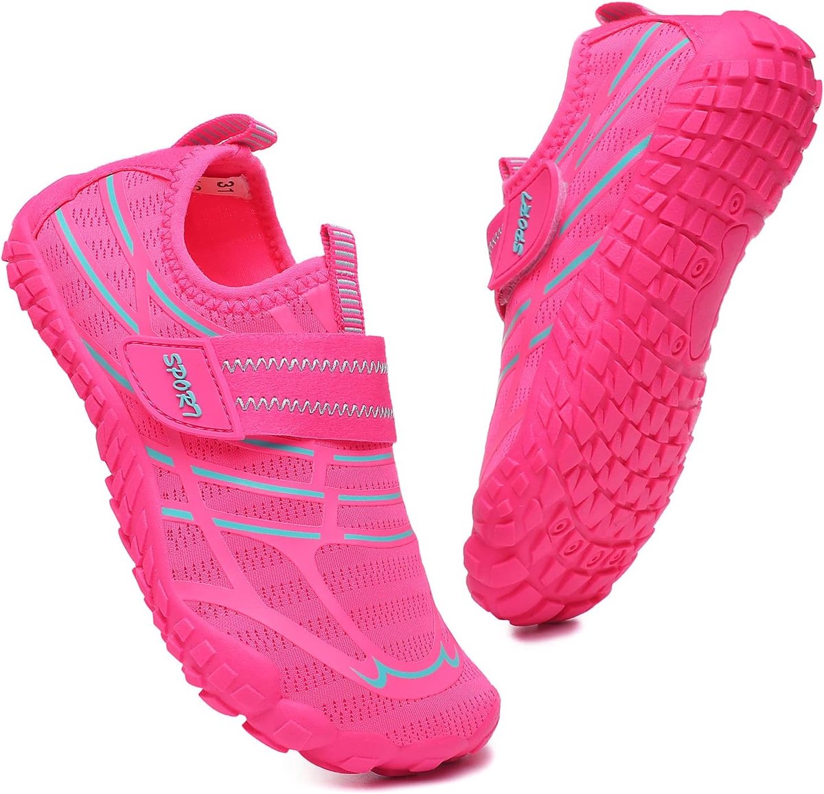 SnelShoppen - Kindersandalen, Waterdichte Zwemschoenen voor Jongens en Meisjes, Sneldrogende Aqua Schoenen, Lichtgewicht, Antislip Baresport Schoenen