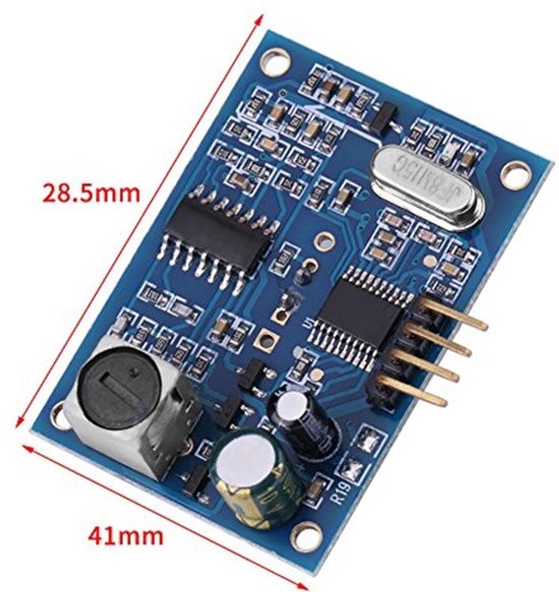 5V Waterdichte Ultrasone Sensormodule - Precisie Metingen - Lage Energieverbruik