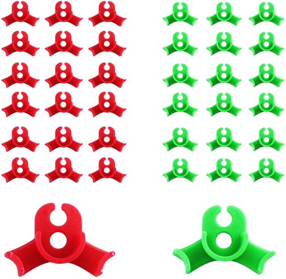 44 stuks plantenbuigers, plantenclips, 90 graden, lage stress trainingsclips, plantentrainer voor lage belasting, plantenclips voor het buigen van plantenstammen, veranderen van de groeirichting