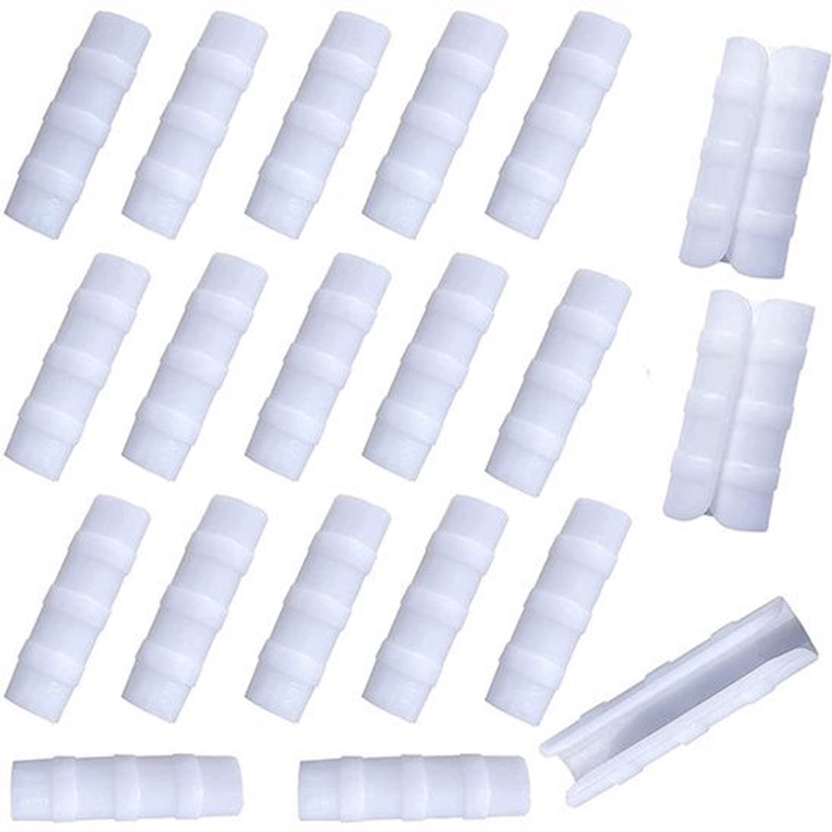 Set van 16 Plastic Haarcombs - Inclusief Franse Combs en Haarspelden in Zwart, Transparant en Bruin