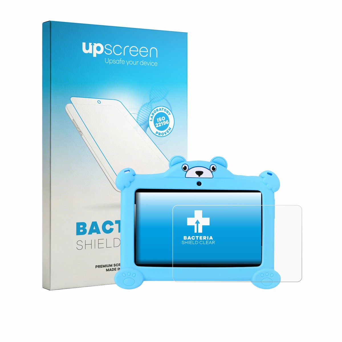 upscreen - Screenprotector voor OYAJIA C88 7" - Folie Beschermfolie transparant antibacterieel