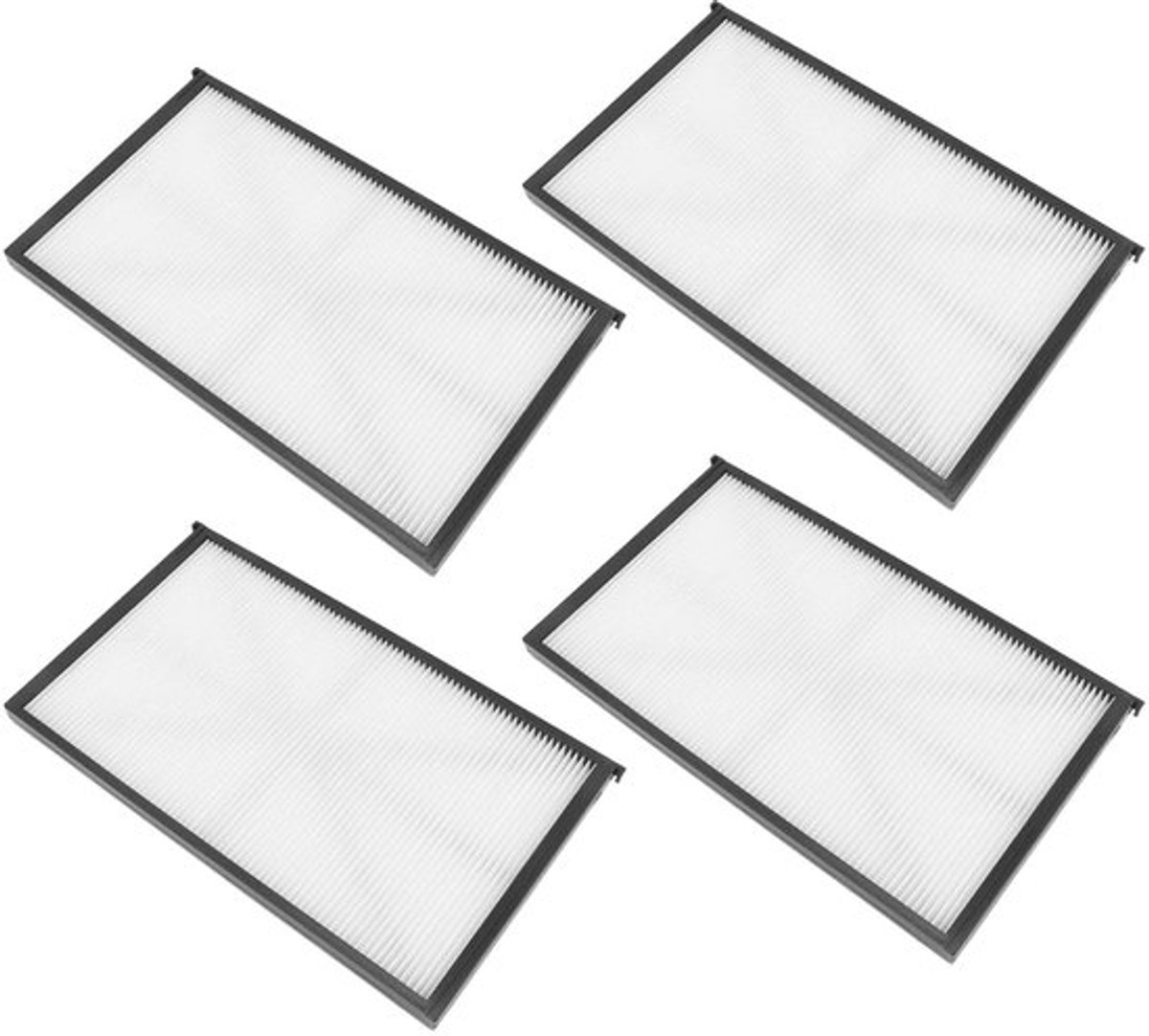 Navulset 3-Laags Wasbare Filters voor Robotstofzuiger