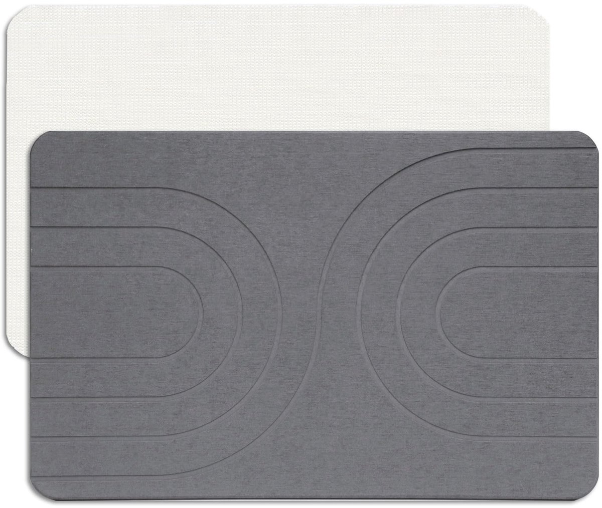 Dailygoods - Sneldrogende Diatomeeënaarde Badmat - Waterabsorberende Steenmat